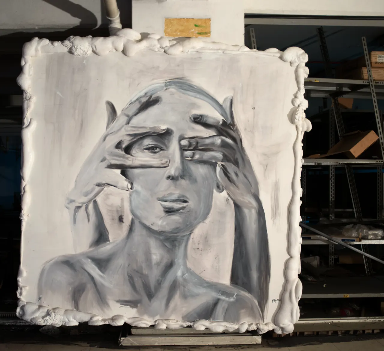 condicionada, fernanda romão, série autorretrato, 2020