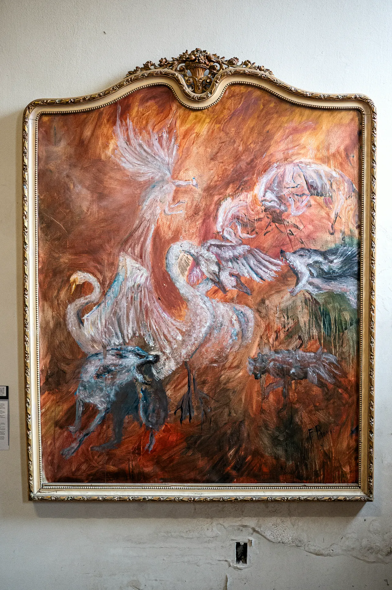feathers and wolves, detalhe, fernanda romão