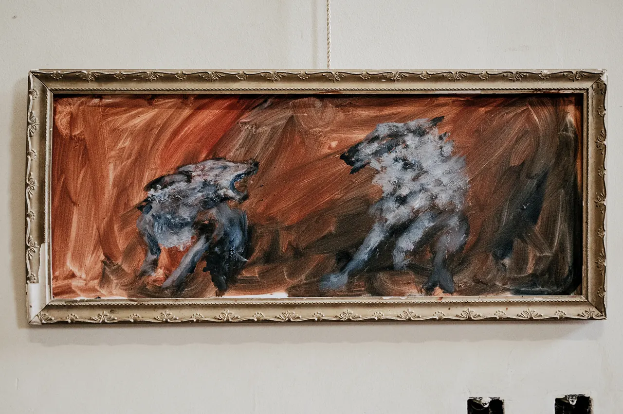 feathers and wolves, detalhe, fernanda romão